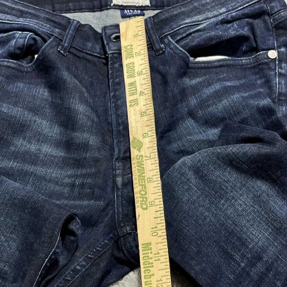 STONE Refinery The Otis Men's Slim Straight Dark Wash‎ Jeans 31x34 Pants